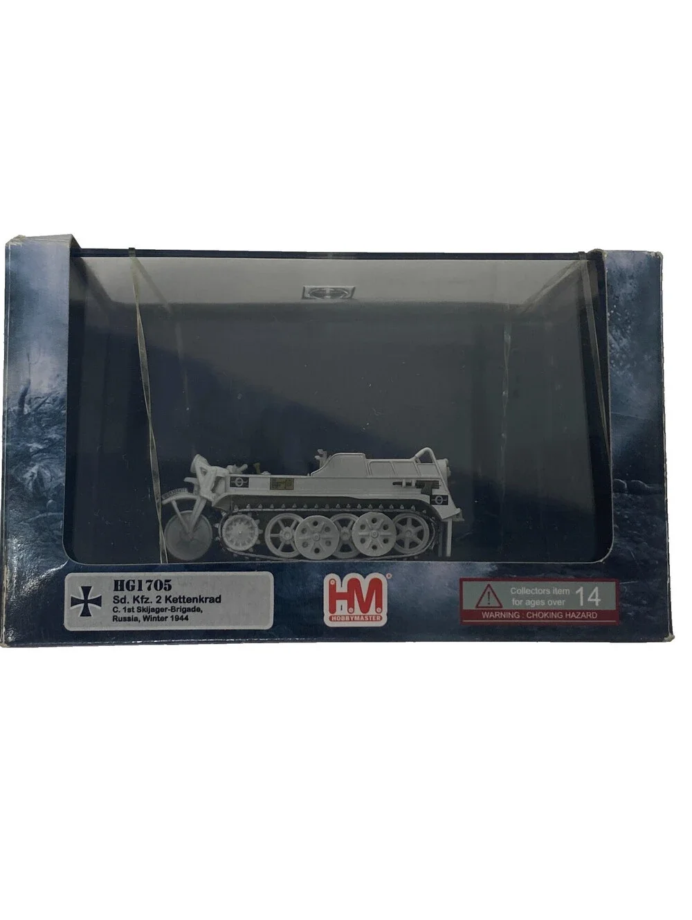Hobby Master HG1705 Sd Kfz 2 Kettenkrad 1:48 Diecast Skijager Brigade Russia